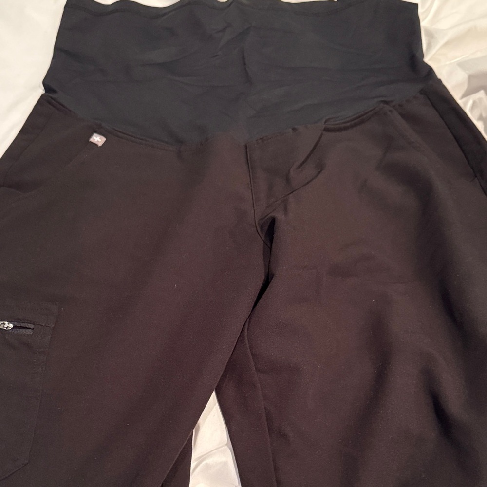 MATERNITY Figs Black Women's Pants